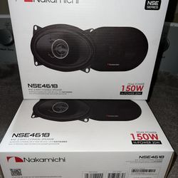 Nakamichi 4x6 Speakers 