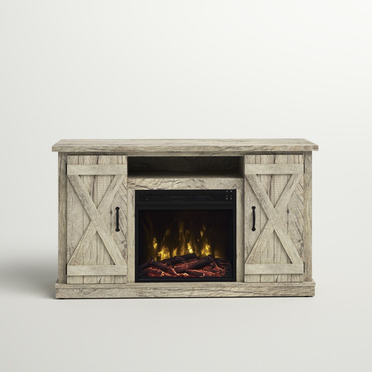 Farmhouse-style TV stand