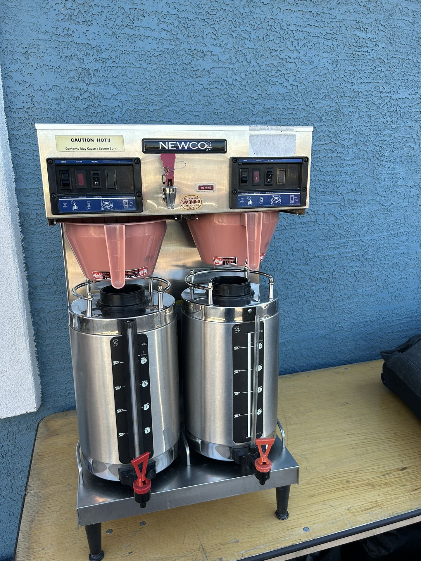 Newco GXDF-8D Dual Commercial Coffee Maker