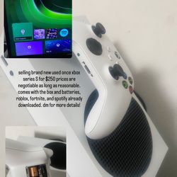 Xbox Series S Console With controller