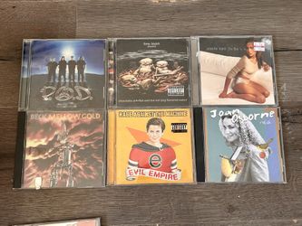 6 CD’s In Their Original Packaging 