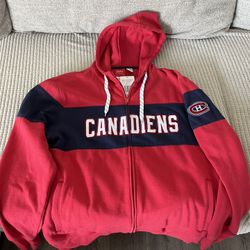 Montreal Canadians NHL Men’s Large Hoodie Sweatshirt 