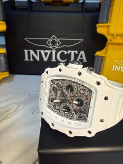 Invicta Activa Fury X (Model ACW2305-006) – 44mm Skeleton Dial Sport Watch – Brand New