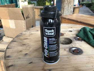 Touch and seal cleaner