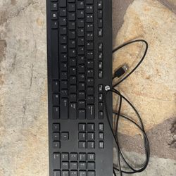 HP K1500 USB Wired Keyboard (Full Size with Numeric Keypad) 