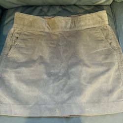 Banana Republic Stretch Skirt Pocket Front Zipper Back Sz 8