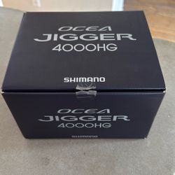 New In Box Shimano Ocea Jigger 4000HG