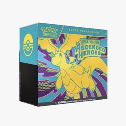 Pokemon TCG: Mega Evolution Ascended Heroes Elite Trainer Box
