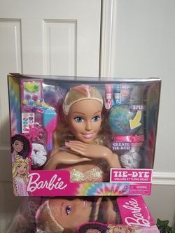 Barbie Tie-dye Deluxe Styling Head New