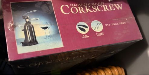 Professional Tabletop Corkscrew Kit