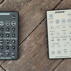 Bose Remote Control For Waves System