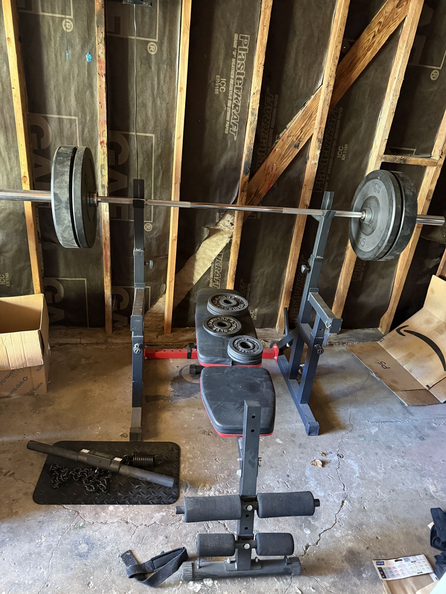 Bench Press/Squat Rack