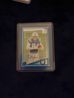 2025 Donruss Panini Tyler Warren Auto Numbered