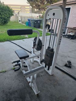 AB Abdominal And Back Fitness Workout Exercise Home Gym Weight Machine