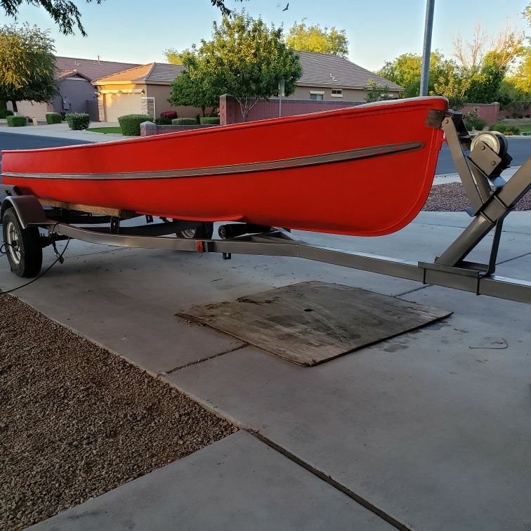 16' Alumacraft Boat And Trailer