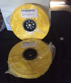 Polyethylene overspray sleeve, 1000’ length x 4mil thick,yellow