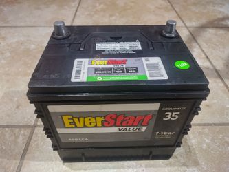 Batteries for auto or truck 12V different brands with warranty, Used from $50 and up. Price could vary.