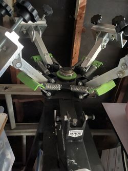 RILEY HOPKINS 150 SCREEN PRINTING PRESS