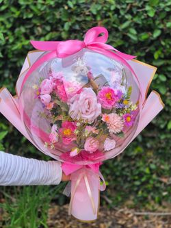 balloon flower bouquet