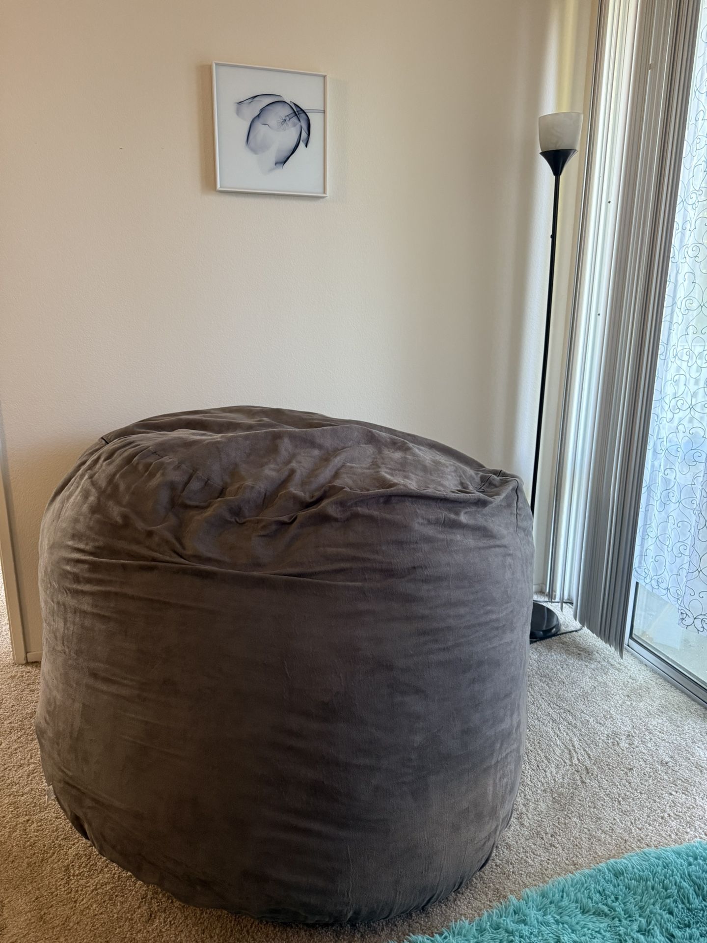 Dark Gray XXL Bean Bag
