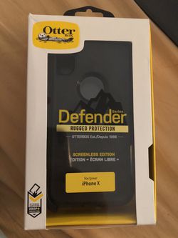 iPhone X Defender case