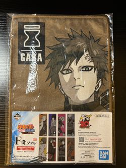 Naruto Gara Towel Ichiban Kuji Prize F