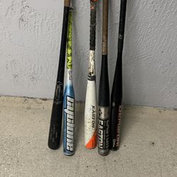 Bats Softball And Baseball