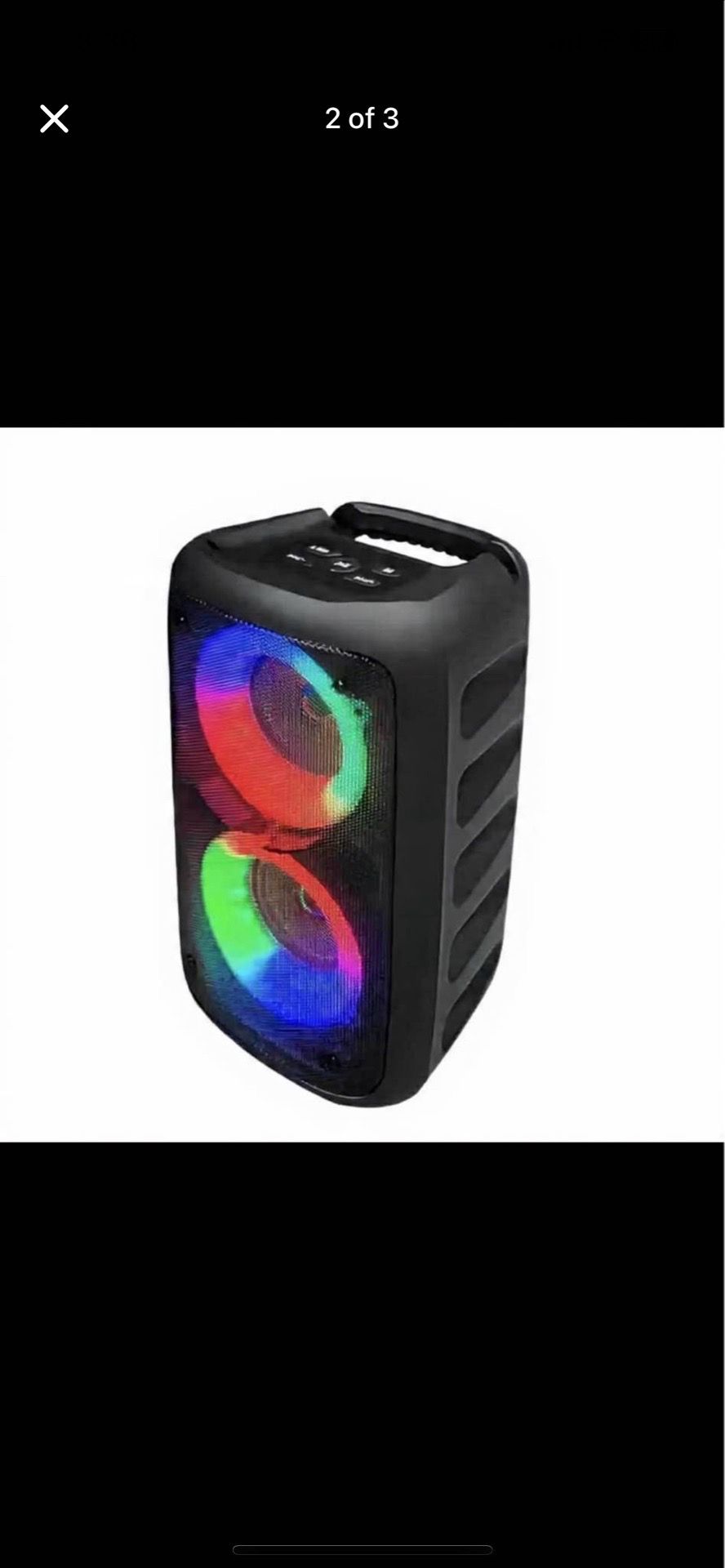 Blue tooth wireless Party Speaker & LED party lights