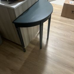 Half Circle Console Table For Sale