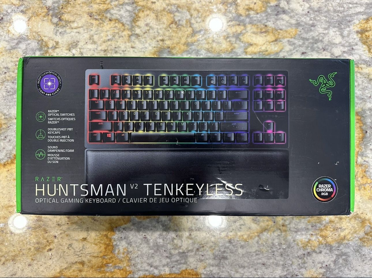 Razer Huntsman V2 TKL Tenkeyless Gaming Keyboard