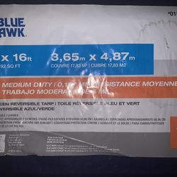 Blue Hawk Tarp 12x16, 5 mil thick