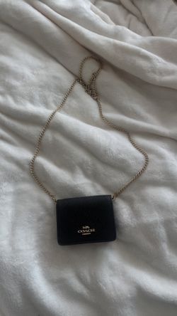 Coach Black Mini Crossbody – Like New