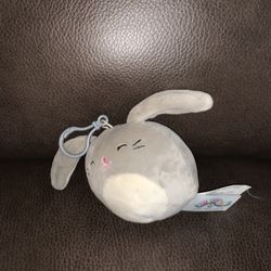 Squishmallow Bunny Keychain (Used)