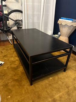 CB2 Black Iron Coffee Table - Must Go ASAP