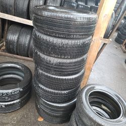 225 60 18 HIGH tread all season used tires $49ea FREE installation
