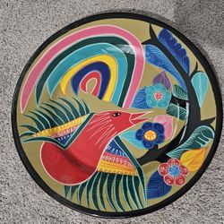 mexican pottery plate