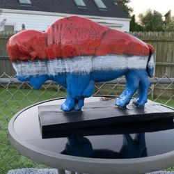 Red, White And Blue Buffalo