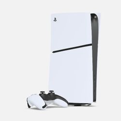 PlayStation 5 Digital Slim With Controller. Ps5