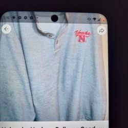 Men's Nebraska Sweatshirt Good Condition Size Xlarge $8.00