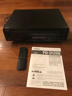 Teac PD-D1200 5-Disc Compact Disc Player