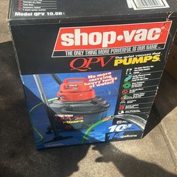 Shop vac QPV brand new never opened
