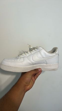 White Air Force 1's