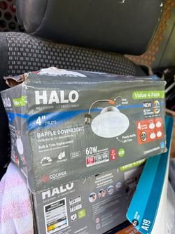 Halo 4 inch baffle trims