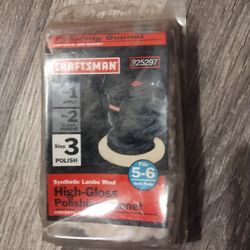 Craftsman Polishing Bonnet Brand New 