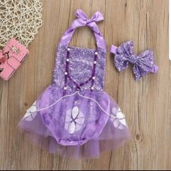 Sophia The First Dress Romper