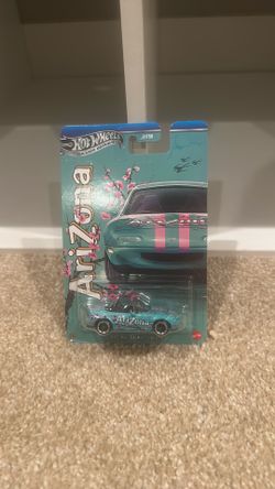1991 Mazda MX-5 Miata Arizona Tea x Hot Wheels Silver Series