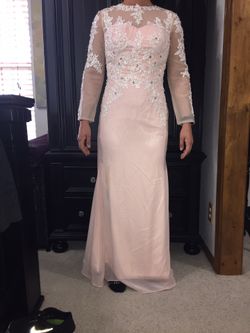 Custom made prom dress