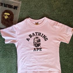 White Bape Tee
