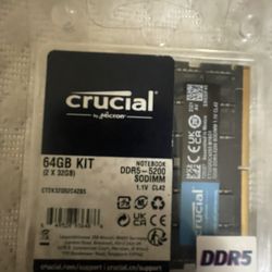 64gb Kit (2x 32gb) Notebook DDR5-5200 Sodium