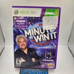 Minute to Win It ( Microsoft Xbox 360 ) - CIB -